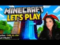 Minecraft PS5 Bedrock Let’s Play – Survival mode #1 I found diamonds!!!