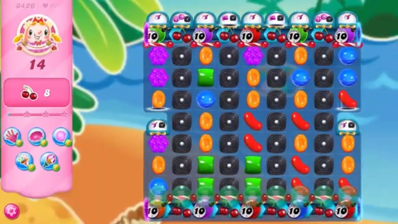 Candy Crush Saga LEVEL 3426 NO BOOSTERS new version