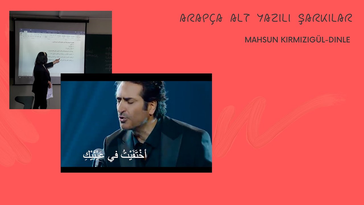 Mahsun Kırmızıgül - Dinle with Arabic Lyrics / Türkçeden Arapçaya ...