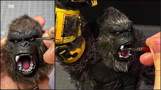 I made Kong ( Beast Glove .ver ) with Clay / Godzilla x Kong The New empire [kiArt]