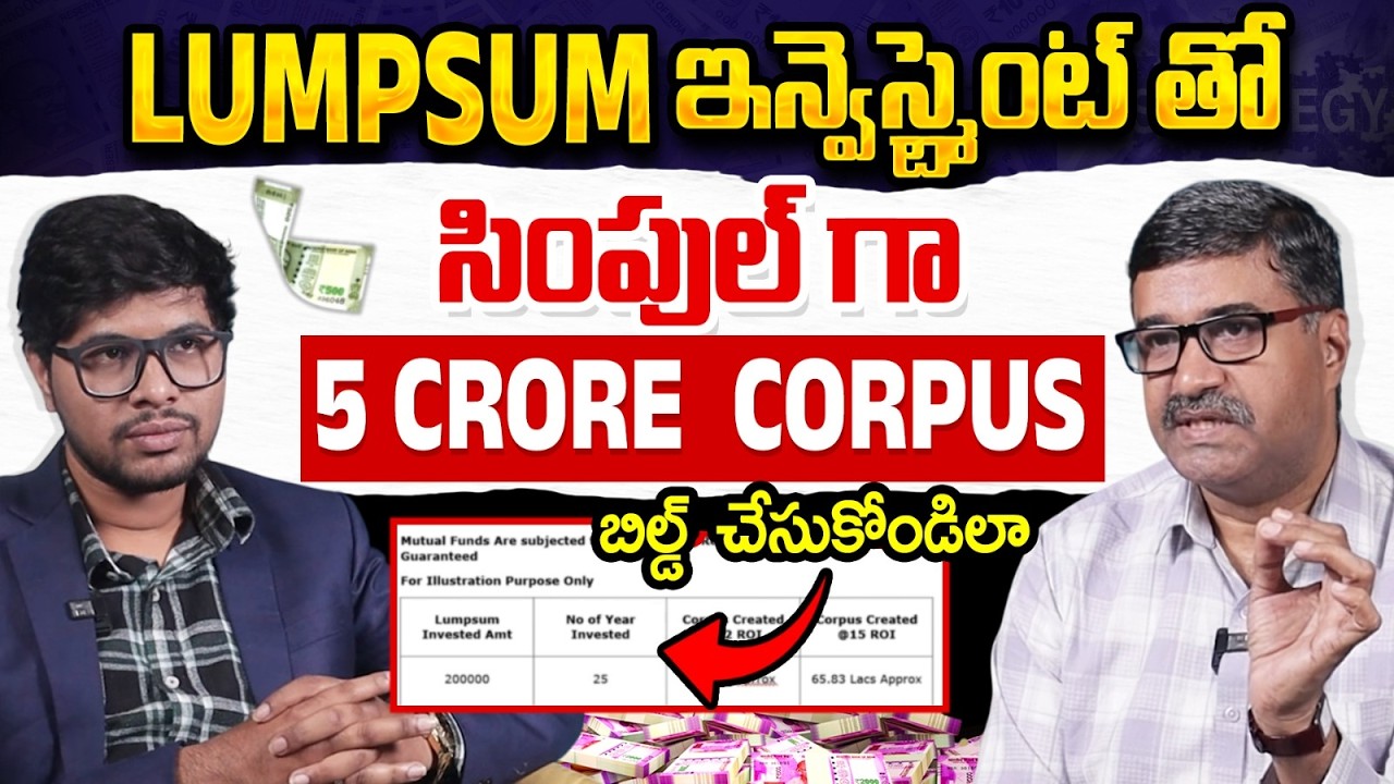 How to Build ₹5 Crore Corpus | SIP for Long-Term Wealth | Power of Compounding | PS Chandrasekhar