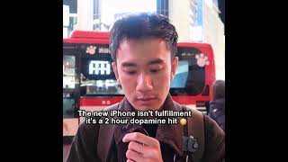 The New Iphone Isn't Fulfillment It's A 2 Hour Dopamine Hit 😳