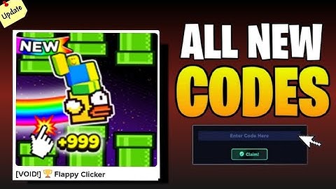 *SECRET UPDATE!* | Flappy Clicker CODES  2025 | ROBLOX Flappy Clicker CODES