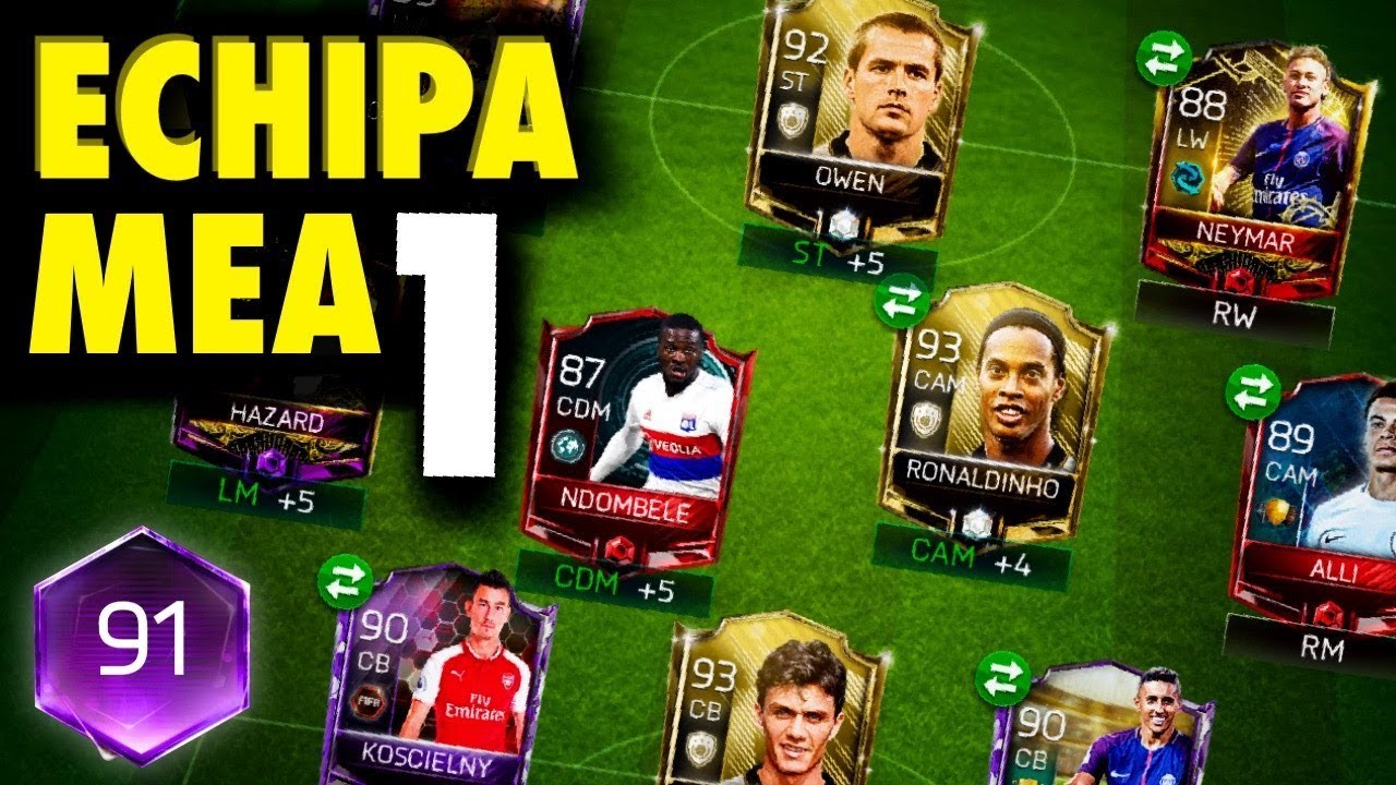 ECHIPA MEA #1 - FIFA Mobile 18 - Romania