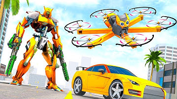 Dragon Robot Car Transforming Gameplay | Robot  Android gameplay video |  #Robot