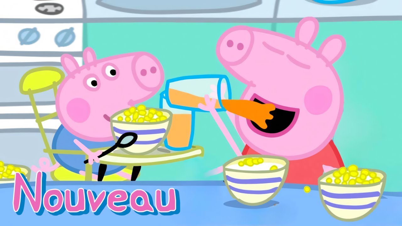 Peppa Pig 🧠 Les Règles d'Or de la Santé ! 🍎 Rythme et Bien-être en Famille | Dessins Animés