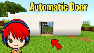 Minecraft Automatic Door Pocket Edition Hindi Tutorial screenshot 4