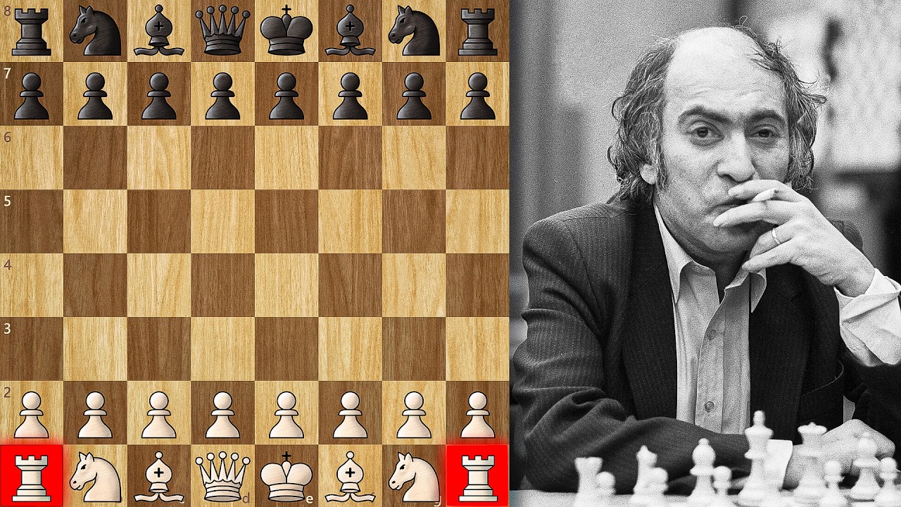 ¡Mikhail Tal Sacrifica Dos Torres Para Dar Jaque Mate A Anatoly Karpov! | Ajedrez Blitz