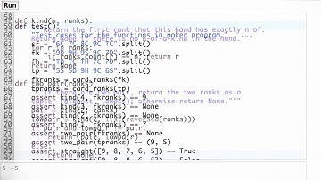 Two Pair Function Solution - Design of Computer Programs