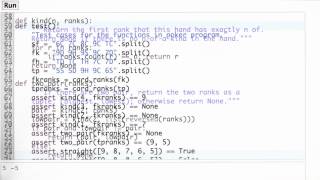 Two Pair Function Solution - Design of Computer Programs