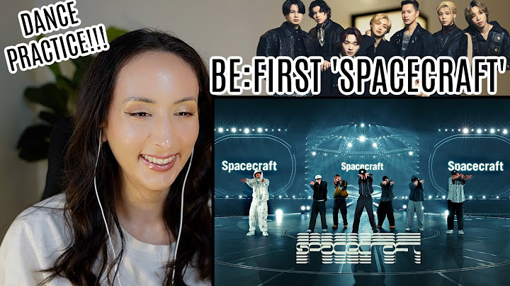 BE:FIRST / Spacecraft -Dance Practice- REACTION (ENG/JPN SUBS)