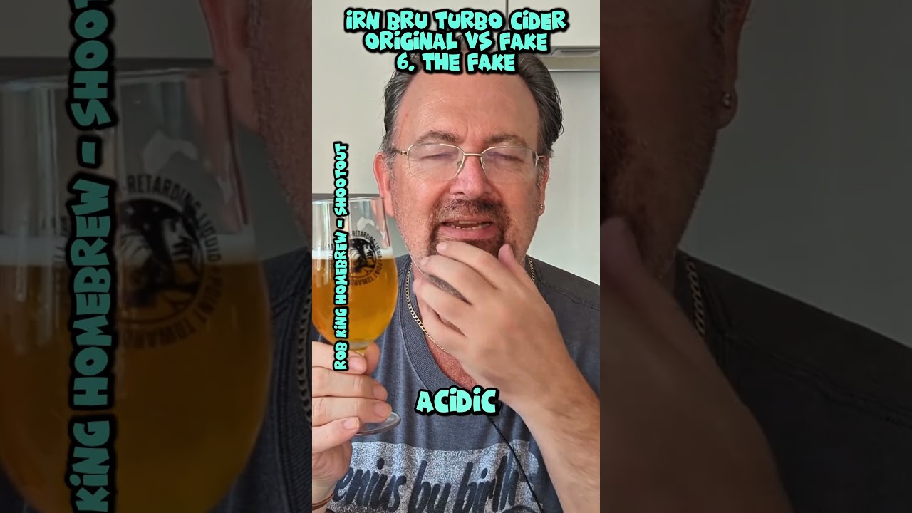 Irn Bru Turbo Cider Shootout | Irn Bru Extra vs Iron Brew Syrup | IBShoot 6