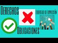 Mas derechos menos obligaciones? //El dilema de la libertad de expresión