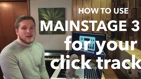 MainStage 3 Tutorial: Create an aggregate audio device and use MainStage as your click track