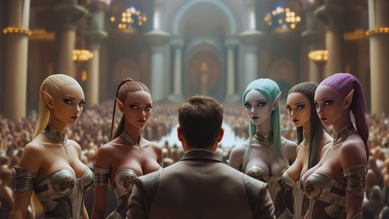 I Accidentally Attended An Alien Wedding, But All The Guests Were Alien Women.