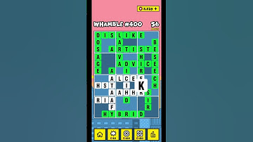 The Daily Whamble! #400  #wordpuzzle #games
