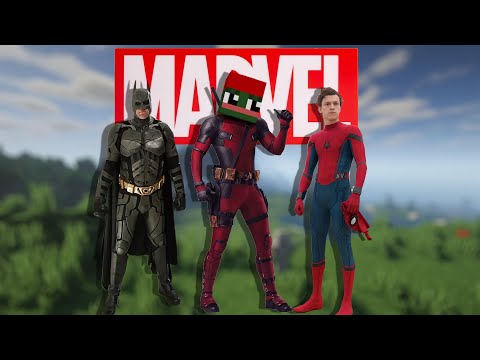 Superhelden in MINECRAFT!!? | Minecraft Modtesting
