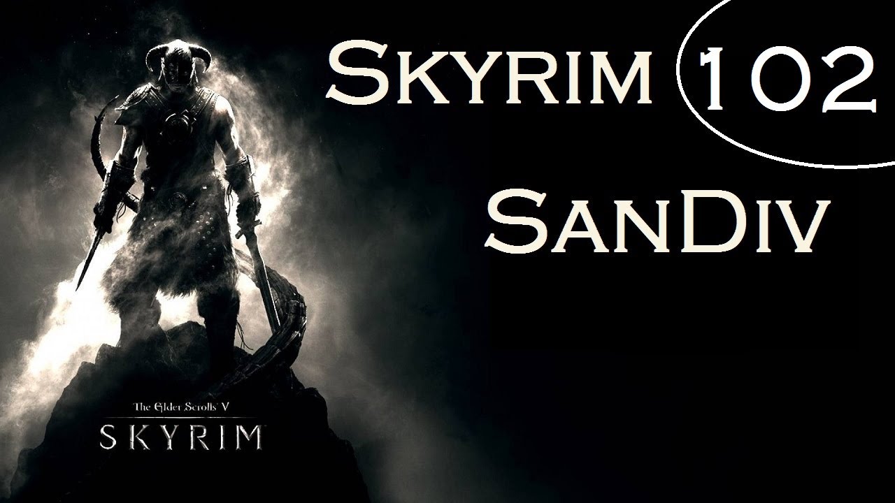 Playthrough Skyrim Fr - Episode 102 - SanDiv : Le beau corbeau.