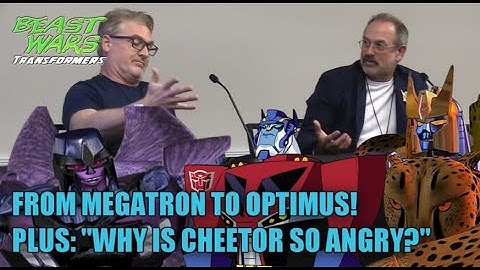 From Megatron to Optimus Prime - Beast Wars to Animated, and Cheetor in Transformers: Cyberverse.