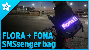 Flora + Fona SMSsenger bag