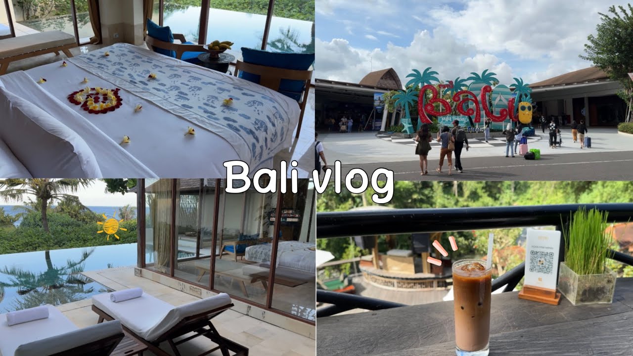 فلوق سفرة الصيف إلى بالي🌤️🌊🧋 | TRAVEL VLOG اطول رحلة في حياتي , يومياتي في بالي part 1