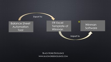Guide to Import ITR Balance Sheet, P&L from Balance Sheet Automation Tool to WINMAN Software