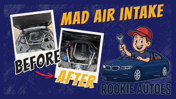 Installing a MAD Intake on My B58 540i — Insane Turbo Sounds!