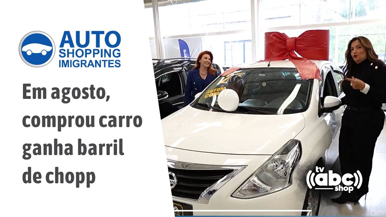 Auto Shopping Central: Comprou Carro Ganha Barril de Shopp | TV ABC Shop