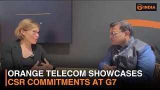G7 Summit: Orange Telecom showcases carbon neutrality and CSR commitments