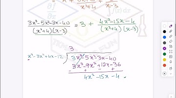 TKMaths A Level Maths P3 Partial Fraction Improper Algebraic Fraction