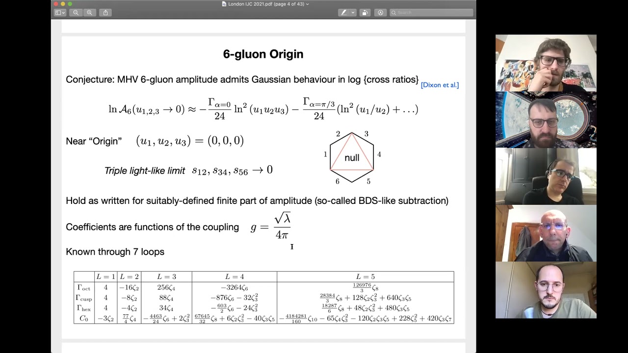 London Integrability Journal Club (29 April 2021) ​Benjamin Basso