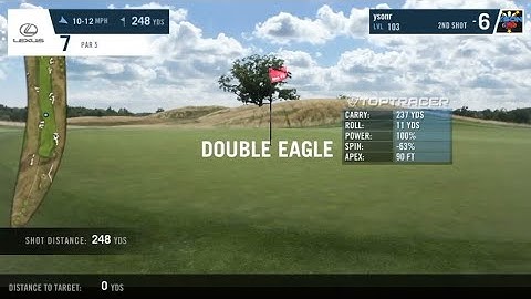 WGT Mobile- How to double-eagle hole#7 @Erin Hills