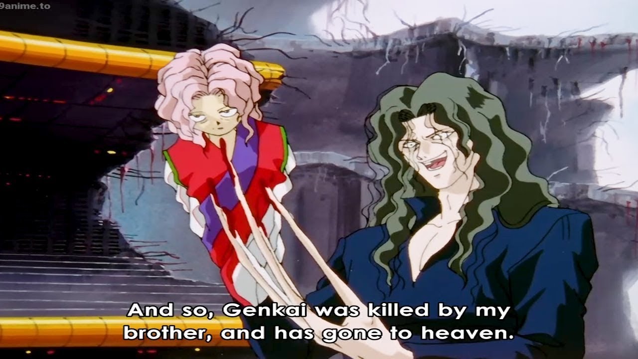 幽 遊 白書 最高の瞬間 47 桑原 和真vs戸愚呂兄 Yuu Yuu Hakusho 1994 Hd Youtube