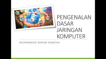 Materi Pengenalan Dasar Jaringan Komputer