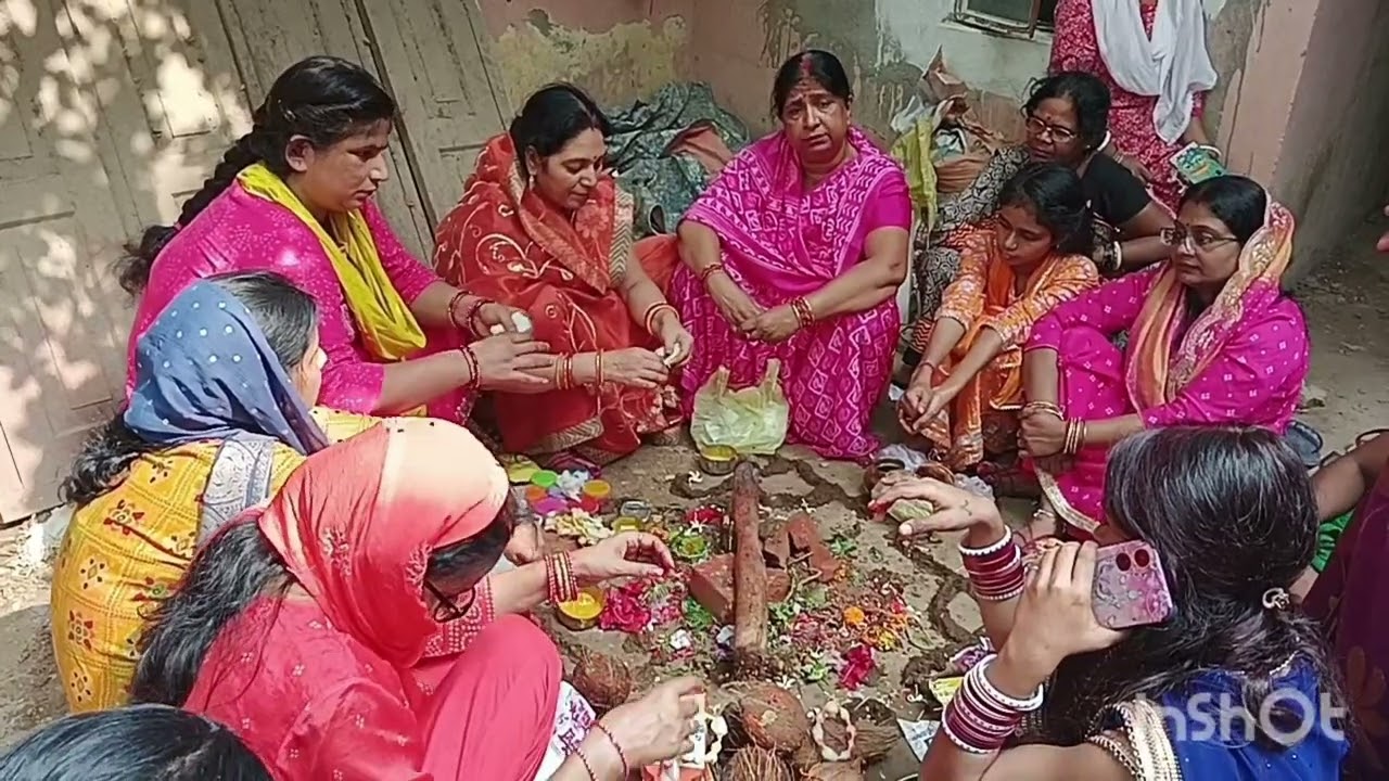 गोधन का गीत//अपने भाई साहब का आशीर्वाद//