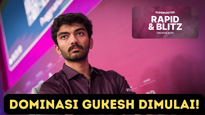 Gukesh vs Wesley So: Duel Penentu Klasemen Rapid!