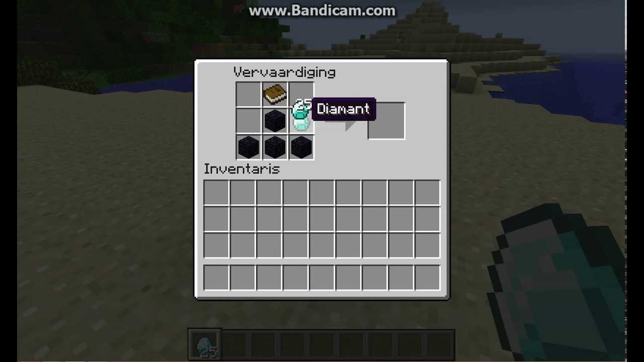 Hoe maak je Diamond armor en a magisch tafel - YouTube