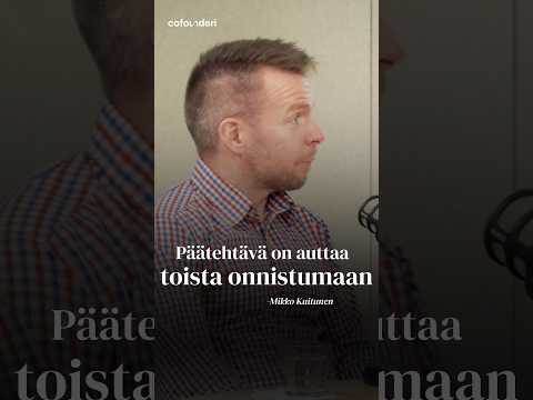 Autetaan toisia onnistumaan, Mikko Kuitunen, Vincit #cofounderi #podcast