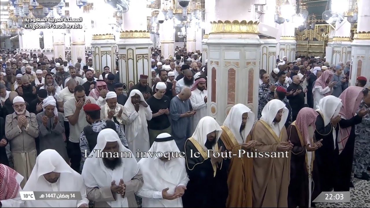دعاء القنوت من المسجد النبوي بالمدينةالمنورة | الشيخ خالد المهنا | ليلة ١٥ رمضان ١٤٤٧هـ