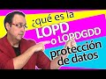 LOPD, Protección de DATOS PERSONALES, obligaciones de los Autónomos y Pymes