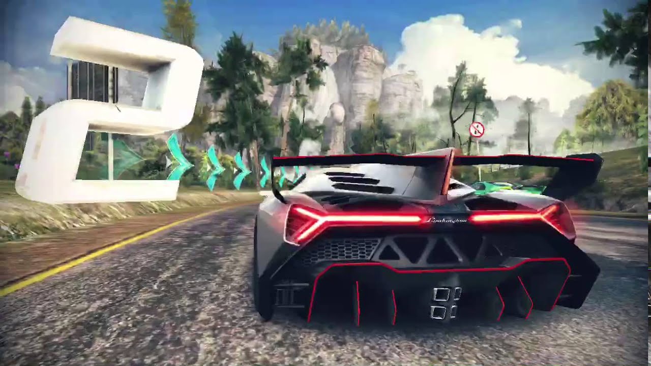 [Asphalt 8:airborne]24cars race(Lamborghini Veneno Rank1680 MAX+PRO)(No Boosters)