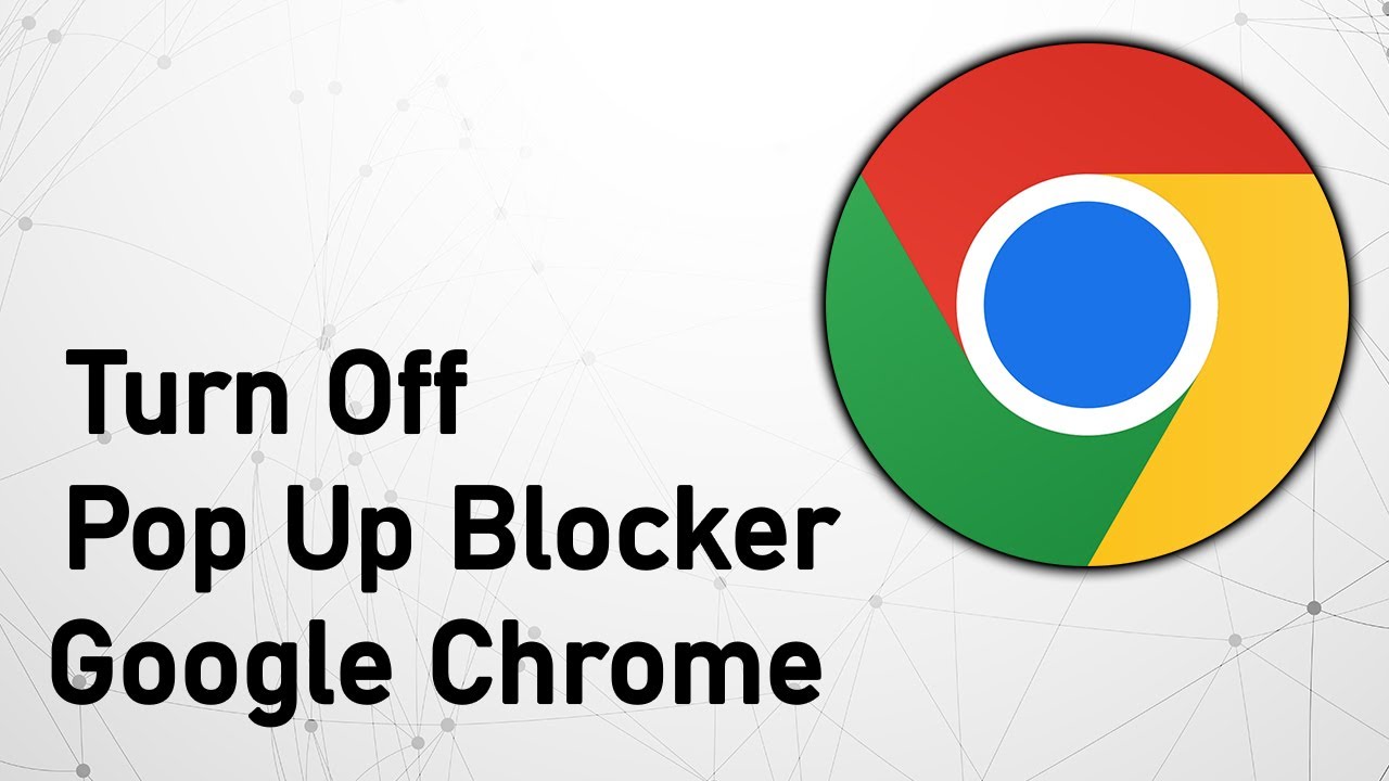 How to turn off pop up blocker on google chrome browser | Hsee - YouTube