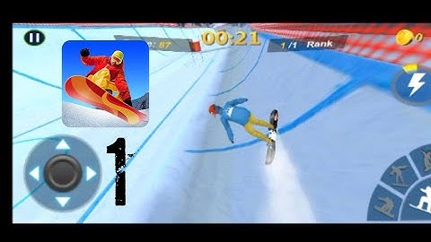 Snowboard Master 3D - Android Gameplay - Project Black Knife