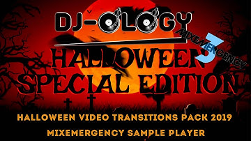 Halloween Video Transitions Pack 2019 MixEmergency Sample Player