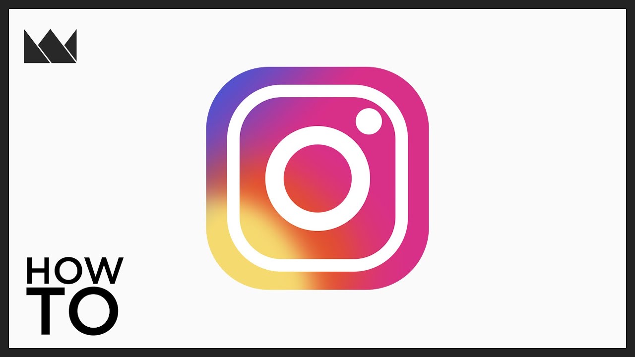 How To Make The New Instagram Logo - YouTube - 1920 x 1080 jpeg 66kB