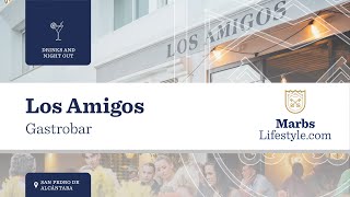 Marbslifestyle.com | Los Amigos Marbella, relaxing drinks and bites with a DJ on the background (4K) screenshot 1