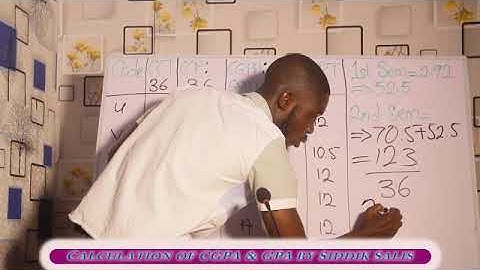 GPA & CGPA CALCULATION WITH PRACTICAL EXAMPLES