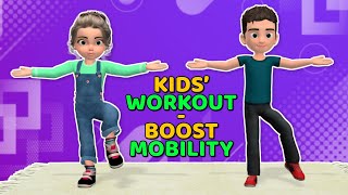 kids effortless workout to boost mobility