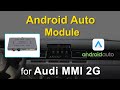 JoyeAuto Android Auto Mirror Link for AUDI A6 A8 S8 Q7 MMI 2G
