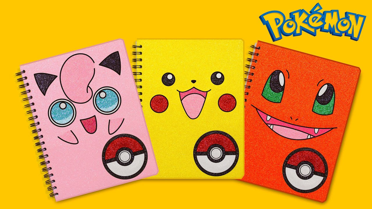 DIY: Libretas POKEMON - REGRESO A CLASES - thptnganamst.edu.vn